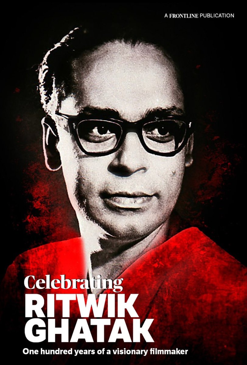 Crystal_x_Clear's tweet image. Recently, too much debate around Satyajit Ray made rounds in spaces. Frontline Mag was listening to it I suppose😀and they came up with a fascinating 90 page ebook on Ritwik Ghatak. While LEFT writes, RIGHT shouts. Anti-Intellectualism of ‘Right’ is self-abnegation in politics.