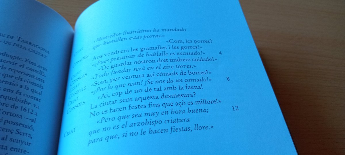 cuarda29's tweet image. Un sonet molt bo del gran Rector de Vallfogona deixa clar que Catalunya no era bilingüe i que el castellà era només coses dels alts guncionaris