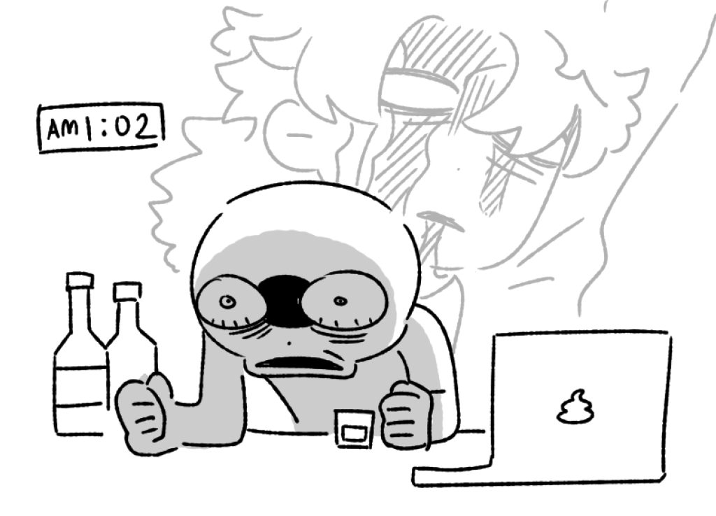 usechamchi's tweet image. 이때 심정