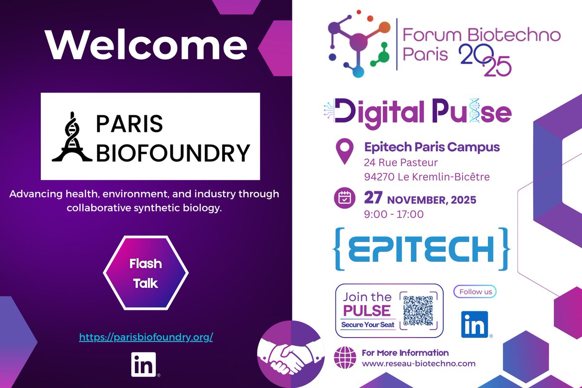Paris Biofoundry tweet media