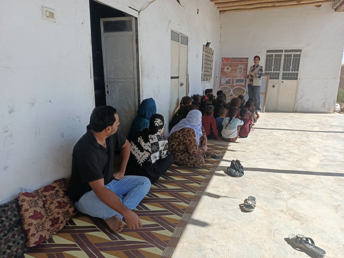In Northeast #Syria, ITF project partner Reachout delivered 183 Explosive Ordnance Risk Education sessions, reaching 5,300+ people.
⚠️#EORE saves lives-raising awareness helps communities stay safe from explosive hazards.

Supported by <a href="/MZEZ_RS/">MFEA Slovenia</a> 🇸🇮 through #SlovenianAid.
