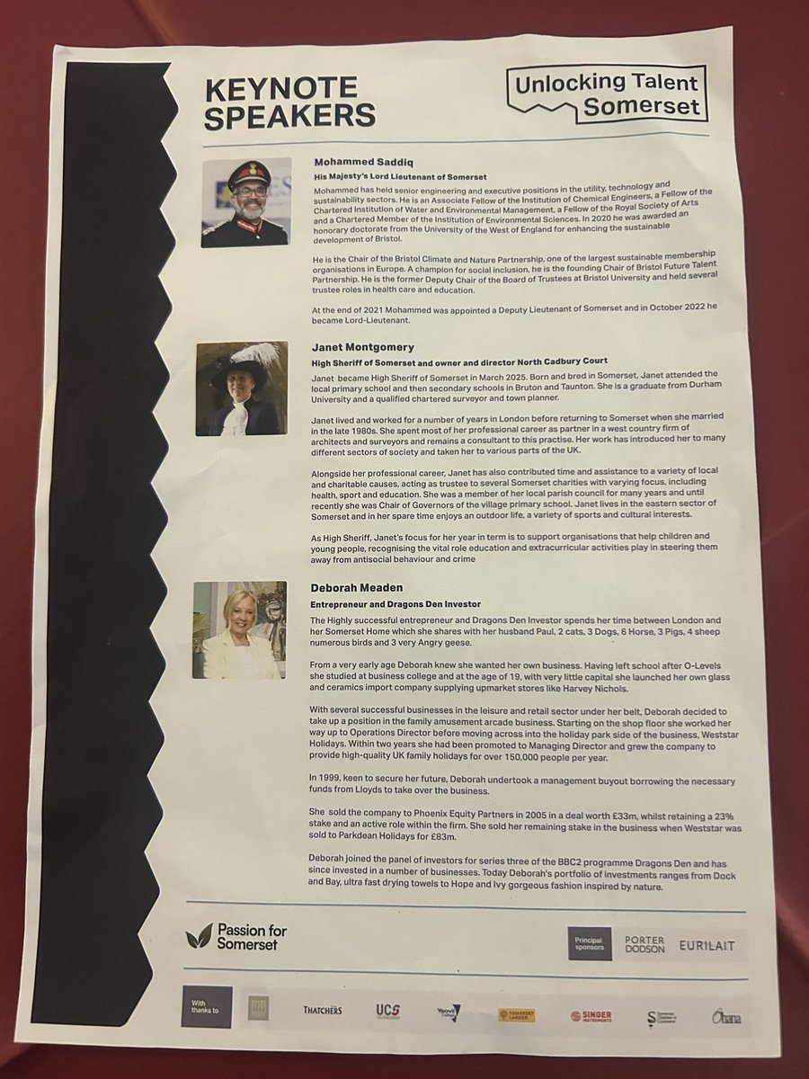 Great to meet the Lord Lieutenant of Somerset and the High Sheriff at North Cadbury Court yesterday - discussing skills, training and enterprise across Somerset . <a href="/mogersdrewett/">Mogers Drewett</a> are proud to support young talent across all four of our offices across Somerset, Dorset &amp; Wilts.