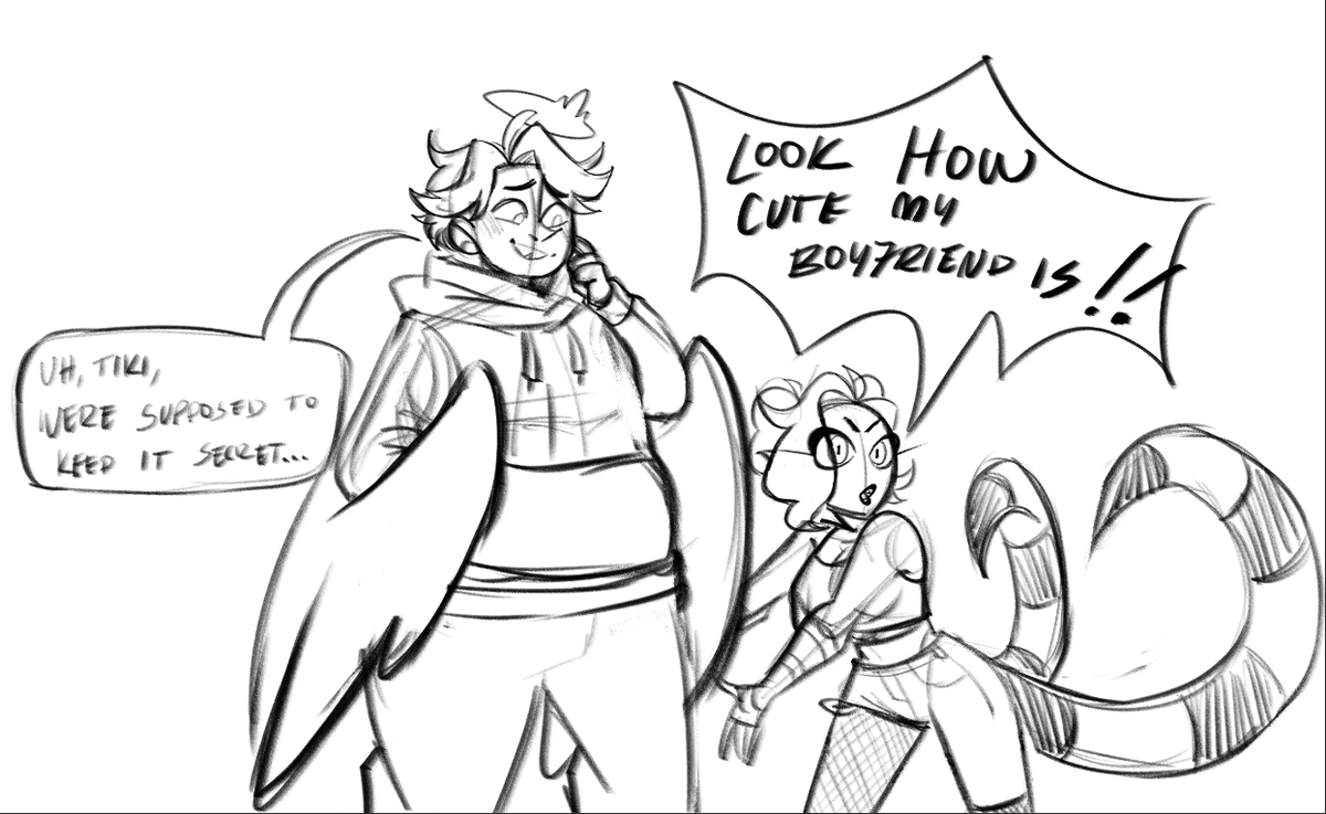 ZombiGoat's tweet photo. TABEL IS BACK WITH A PASSION!!!!
I just- they make me so happy -gross sobbing-
sorry it's all sketches lol
#HazbinHotelAbel #HazbinHotelOC #HelluvaBossoc #yumeship #ocxcanon #Tabel https://t.co/MnKA4XqSpa
