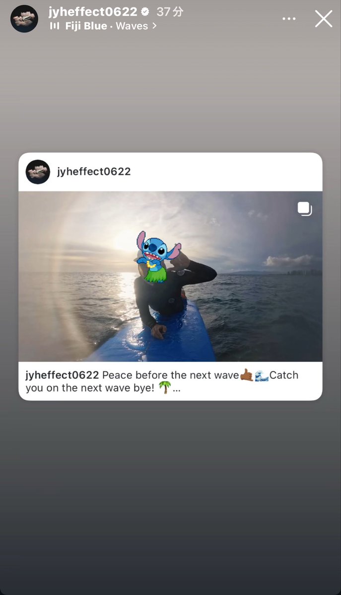 CNikumi's tweet photo. ヨンファさん🤙Hawaii🌴で
🏄してる🤭
よかったね😊忙しい中でも
充電必要だもんね😊
let'senjoy🤙🌺🏄
@JYHeffect https://t.co/o915AZqBqf