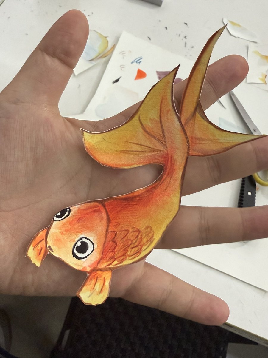 전시작에 추가된 물고기