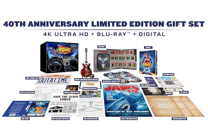 アメリカからはるばるやってきた
Back to the Future - 40th Anniversary 4K Trilogy Steelbook Giftset (Amazon Exclusive)
開封はまたゆっくり。とりあえず無事にお迎え出来てよかった😮‍💨#steerlbook #スチールブック #スチブ #BackToTheFuture
#BTTF40周年