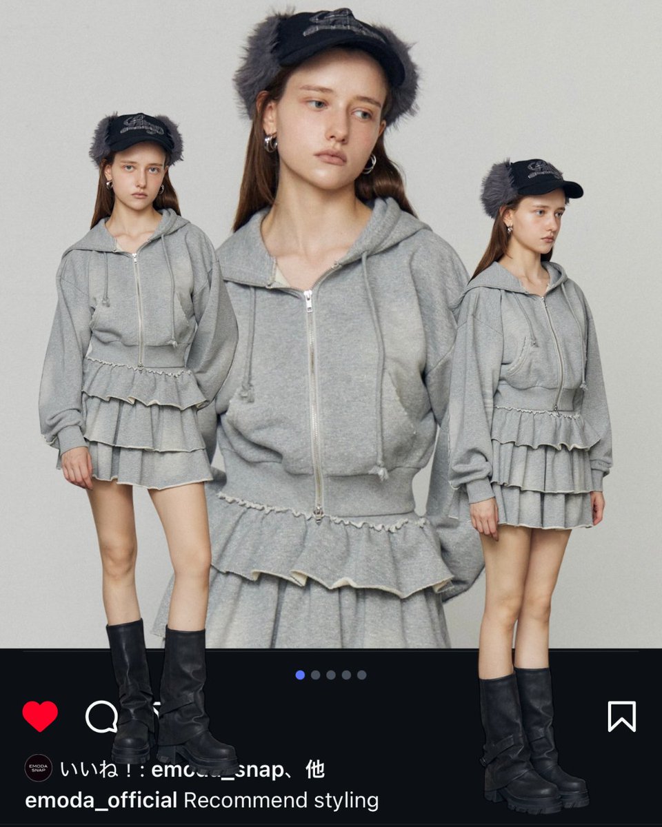 大人気スウェットセットアップ♡
