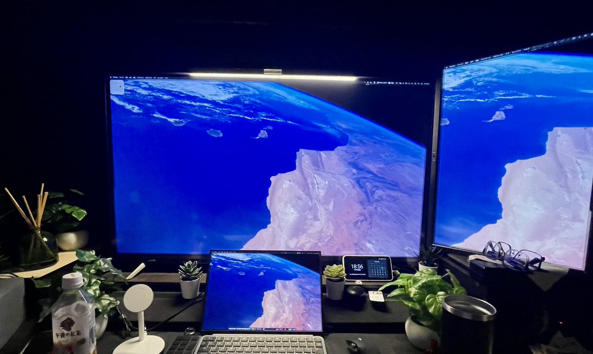 miracle_yosssy's tweet image. ということで
夜活開始

#desksetup
#macstudio
#動画編集