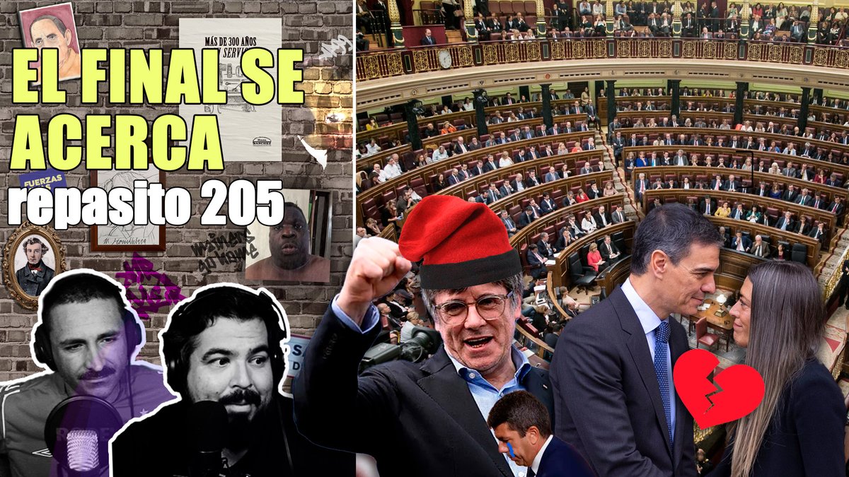 🚨🚨 este DOMINGO como SIEMPRE hay REPASITO 

#repasito205 | 🔚 EL FINAL SE ACERCA

🕣20:30
📺twitch.tv/pdcstsnms