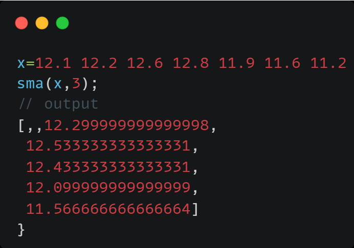 DolphinDB_Comm's tweet image. sma(X, window) calculates Simple Moving Average over a sliding window! 📉

Smooths data with equal weighting for all values in the window—ideal for trend-spotting in time-series.

#DolphinDB #MovingAverages #TimeSeriesAnalysis