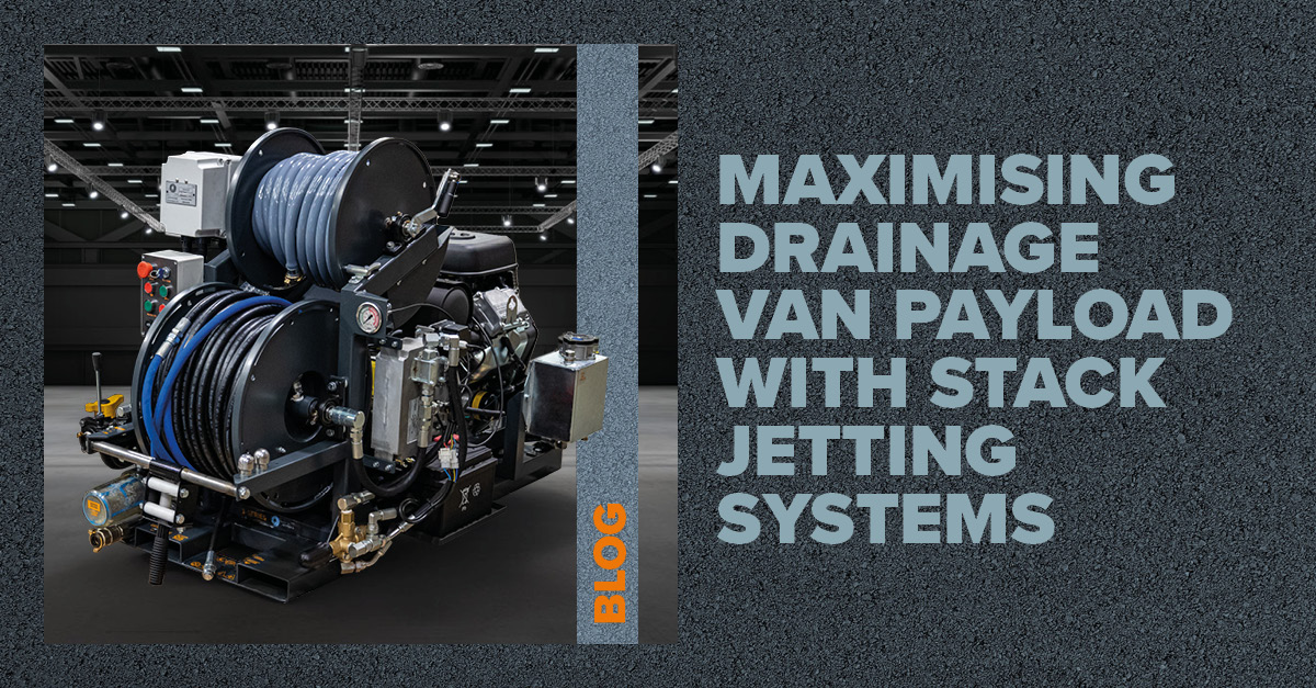 Smarter space. Same power. Stack jetters are now a proven solution for drainage contractors, offering full jetting performance in a compact design that frees up space for CCTV and lining equipment while staying within 3.5-tonne limits.

Read the blog | rb.gy/988iuo