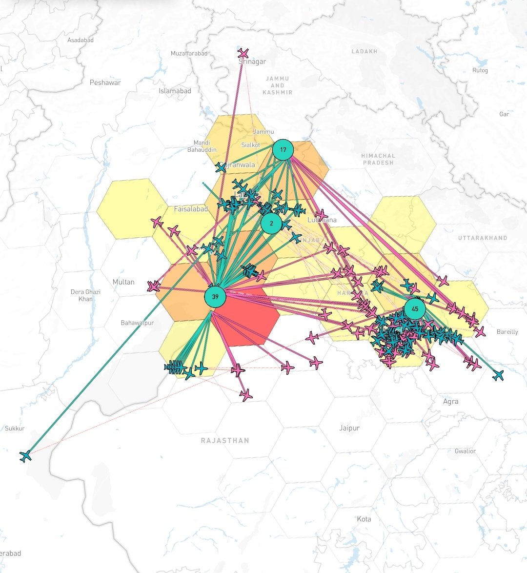 TheApexIntel's tweet image. GPS spoofing disrupts Delhi airport &amp;amp; India-Pak border, with fake signals causing flight diversions. 465 incidents since Nov 2023; 7-day chaos at IGIA. DGCA probes, suspects state involvement. Airlines use a backup nav. National security risk looms. #GPSspoofing #DelhiAirport