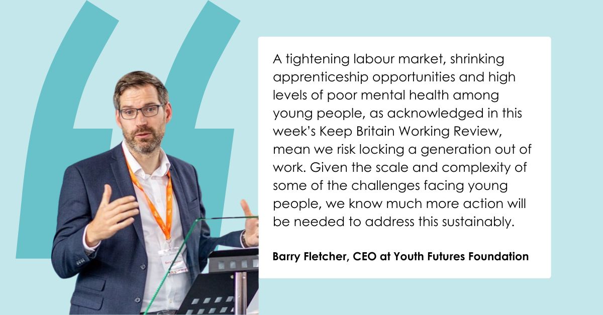 Our Youth Employment 2025 Outlook report, published yesterday, highlights our ambitious ‘North Star’ goal – for the UK to lead the OECD in youth participation by 2050. 

Achieving this requires an evidence-based and integrated public policy agenda built holistically around young