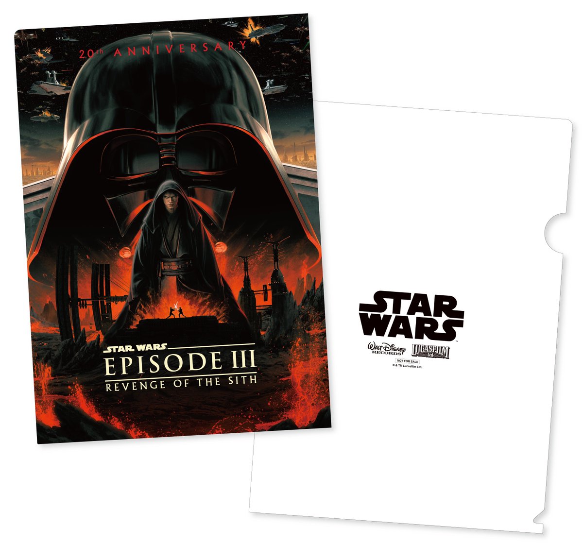 スター・ウォーズ／シスの復讐 20周年記念版 ジョン・ウィリアムズ　限定版 スターウォーズ エピソード 3 シスの復讐 映画ポスター 20周年記念