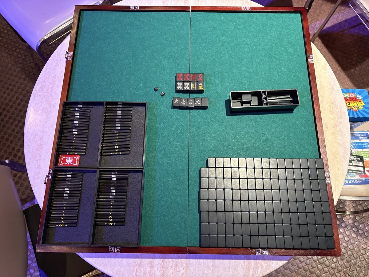 G019の初動
雀卓設置完了
