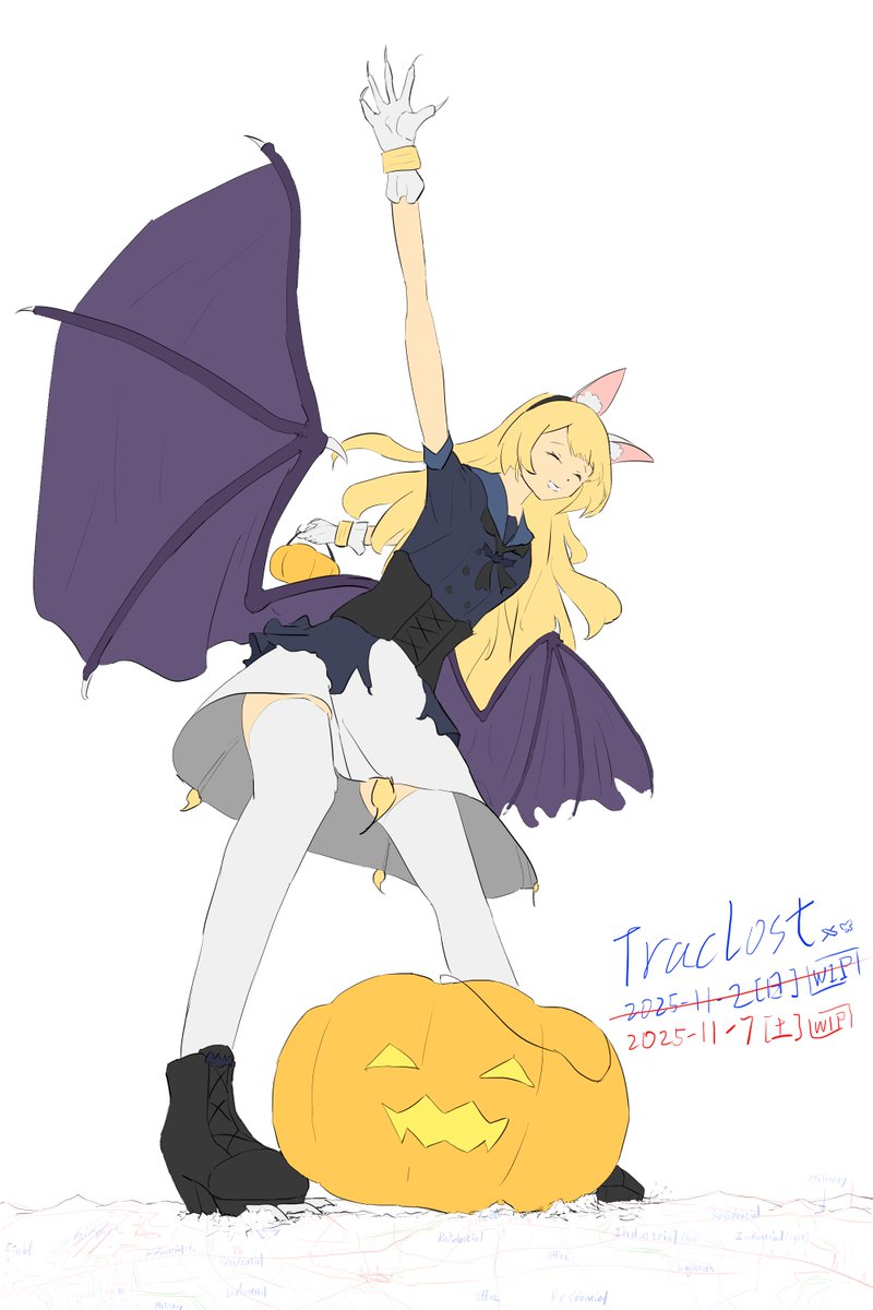 traclost's tweet image. aaah wait me finish it