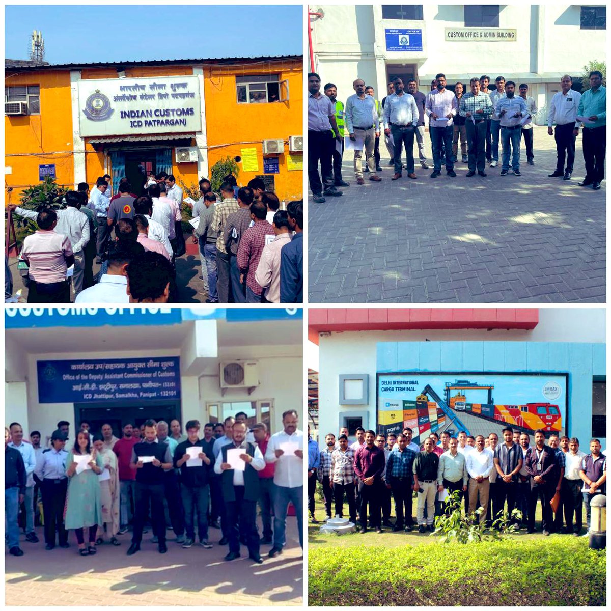 As part of the 150th anniversary celebrations of the National Song “Vande Mataram”, officers and staff of ICD PPG and other ICDs, along with trade partners, participated in a mass singing and pledged to uphold the nation’s unity, integrity, and cultural heritage.