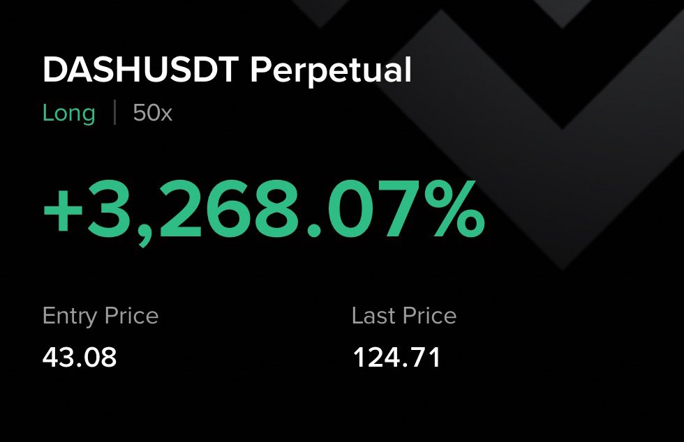 Enjoy free alpha on our TG we told everyone to buy $DASH at $43 and $ZEC at $220, now see the results! 🚀