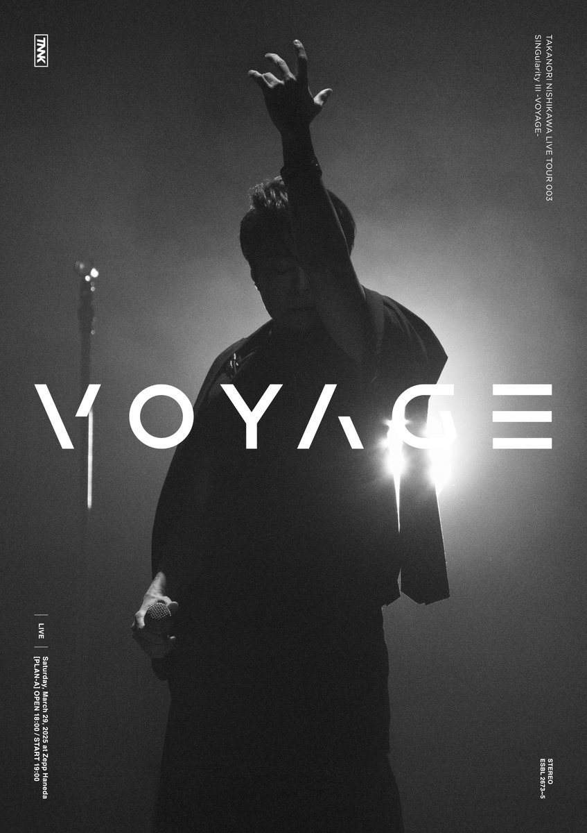 turboFC's tweet photo. 📀ライブBlu-ray＆DVD
#TAKANORINISHIKAWA LIVE TOUR 003
「SINGularity Ⅲ -VOYAGE-」

🎄12/24(水)リリース決定！
▼ご予約はこちら
https://t.co/KOtFAf0Ejx

▼「FREEDOM」Official Live Video
－TAKANORI NISHIKAWA LIVE TOUR 003
「SINGularity Ⅲ -VOYAGE-」
https://t.co/hrxns1juWS https://t.co/QQofD6qyMq