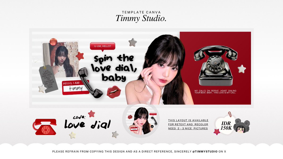 timmystudio's tweet image. Haiiii! 🐰💬 bantu retweet dan ospek yaaa, thanks all!

⚬ ⚬ ⚬  aku ada 4 layout baru yang rencananya mau aku jual as template, proce negotiable

Layout dijual 16k/each 

Kalau kurang aman bisa dm Timmy baik-baik 🫰🏻💗

#zonauang #zonaba