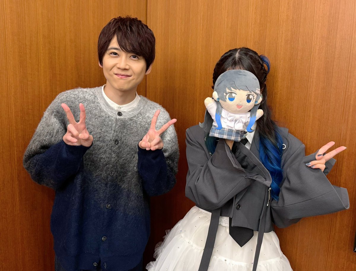 KAJI__OFFICIAL's tweet photo. ニッポン放送『#パラレルーム』ゲスト出演🗣️

公録の模様は日曜深夜、
11/9、11/16の放送でお聴きいただけます🙌

https://t.co/STyBtrOG8y

七海さんとは初対面でしたが
目指しているビジョンが近く、
お話していて、とても楽しかったです💎
ぜひ一緒に盛り上げていきましょう！

#七海うらら #梶裕貴 https://t.co/UK9oadWceR