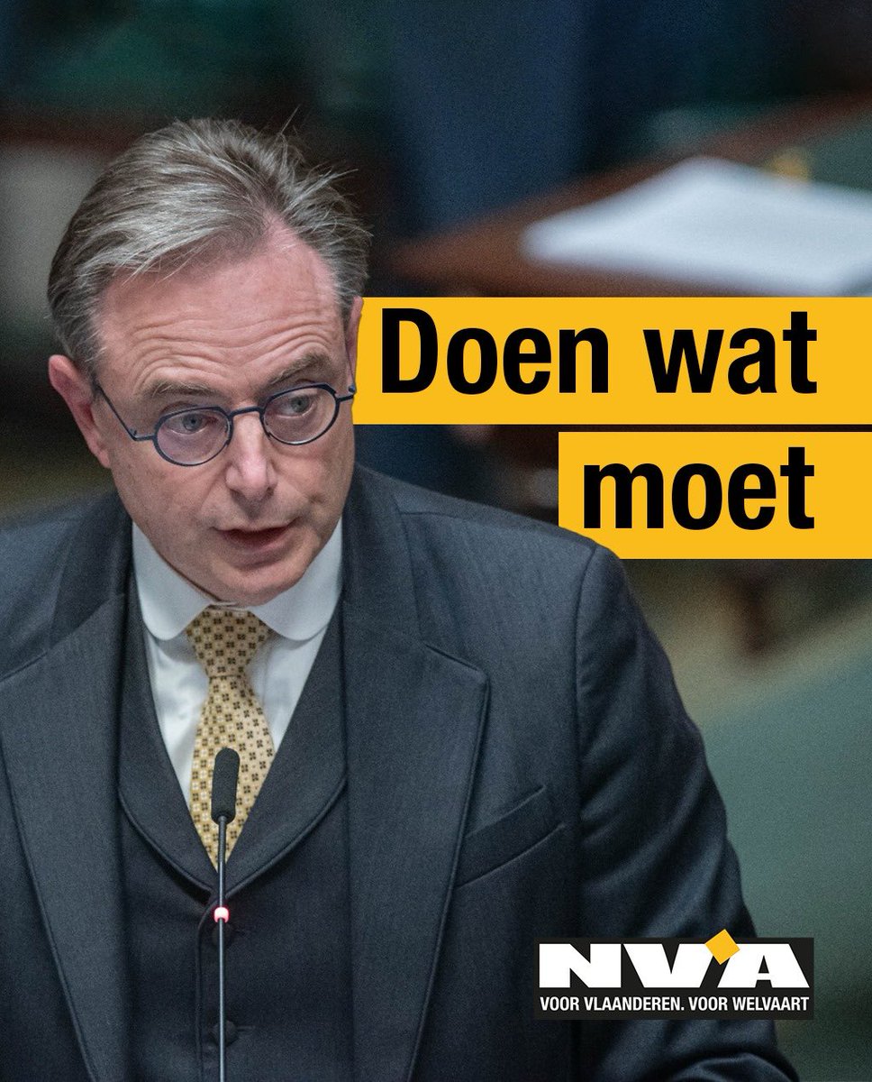 Alle steun aan premier <a href="/Bart_DeWever/">Bart De Wever</a> die de verantwoordelijkheid neemt om dit land op orde te zetten. Vandaag telt de rentelast al twee keer het budget van politie en justitie samen, geld dat we zonder meer weggooien.

'Doen we niets, dan verdubbelt dit bedrag met een pak