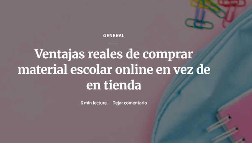 Necesitas Papeleria ?? Mira esto  #materialescolar #papeleriaonline
bibliotecaescolardigital.es/ventajas-reale…