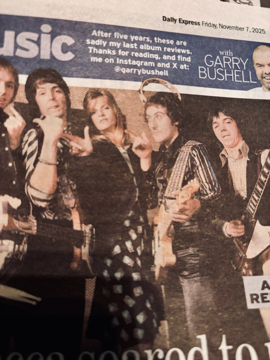 GarryBushell's tweet image. My last album reviews for @DailyMirror &amp;amp; @Daily_Express as I officially semi-retire after Sunday. There are boxsets from Wings, Hendrix &amp;amp; The Blue Aeroplanes, plus new albums from Mavis Staples, Slash live &amp;amp; LeAnn Rimes. All reviewed online, most in today’s papers. Cheerio.