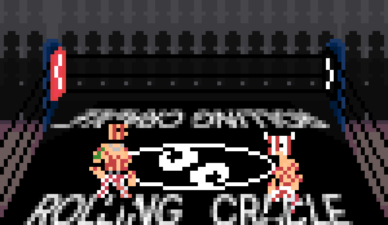 Got inspired by <a href="/DaizonNonaka/">daizon</a> to try and make my own wrestling pixel art. 

The best match of the year <a href="/crazymonkey0909/">葛西純</a> vs <a href="/ElDesperado5/">EL DESPERADO</a>  

ありがとう！

#wrestling #pixelart