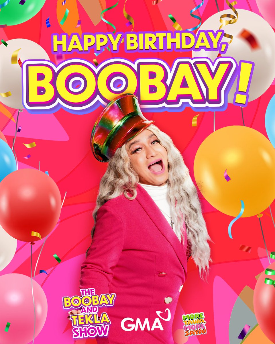 gtvphilippines's tweet image. Maligayang maligayang kaarawan, Queen Boobay! 👑🎀 

#TBATS
