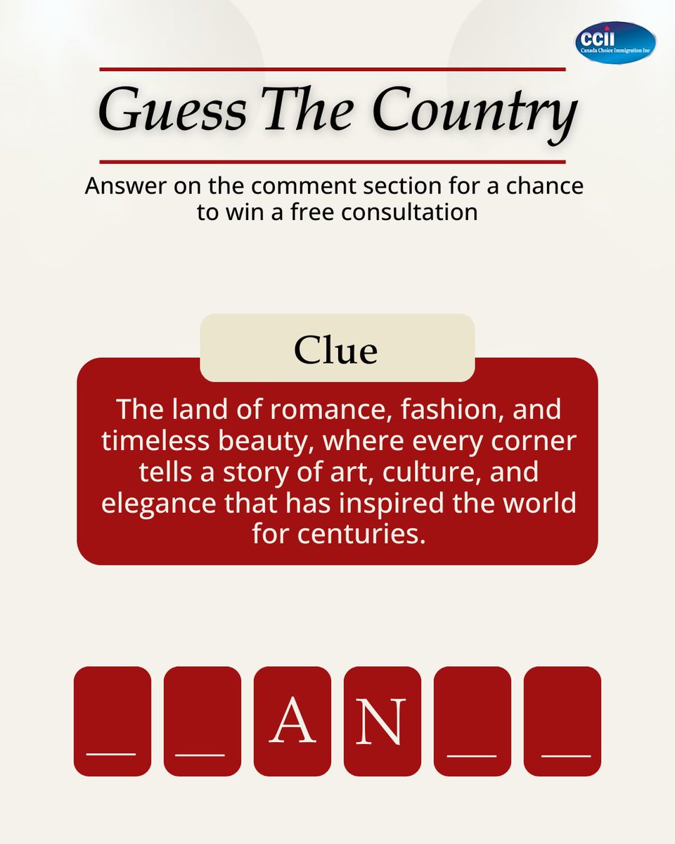 canadachoice1's tweet photo. .
Let's test your knowledge about Countries in the world.
Answer on the comment section for a chance
to win a free consultation .
And if you need help processing your visa to US, UK, Canada, and t
he Schengen Countries. Send us a DM now..
.
.
#expressentry #expressentrydraw #expressentrycanada #pnp #canadaexpressentrydraw #canadapermanentresidency #canadatravels #canadachoiceimmigrationinc