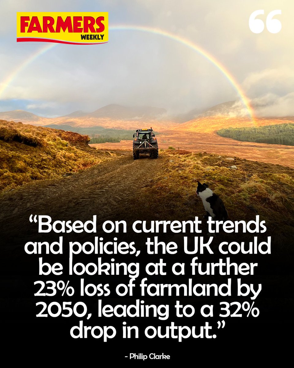 FarmersWeekly's tweet photo. 😑 Over the past 30 years, the UK has lost some 771,000ha of farmland (-4.4%), contributing to a 12% decline in food self-sufficiency.

READ MORE: https://t.co/sea5lmZyWP https://t.co/OhiUrKSbb1