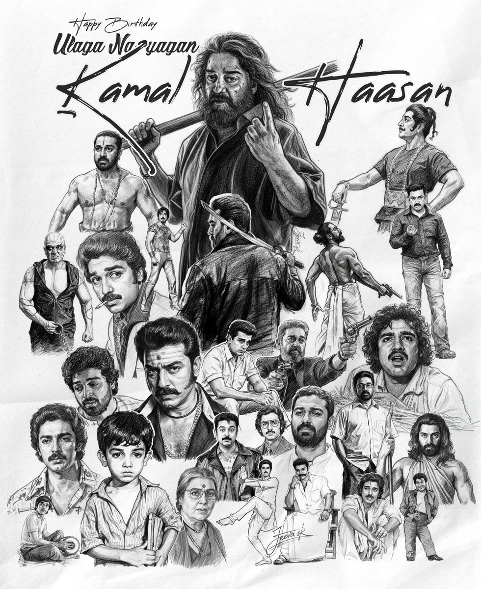 Well done 😍😍💪💪

<a href="/jeevaskj/">Jeeva Sk Official</a>

#KamalHaasan
#Vinvelinayagan
#HBDKamalHaasan