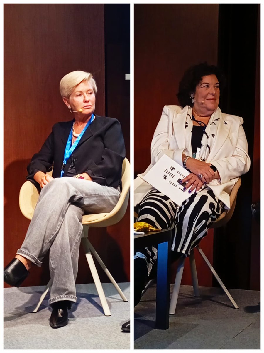ClusterMMA's tweet photo. 💙 En #Turitec2025, la voz femenina también lidera la transformación del turismo azul.
🌊 Verania Medina y Marta Garat compartieron su visión sobre cómo la digitalización y la innovación están impulsando un modelo turístico más sostenible y competitivo.#TurismoAzul #DIBEST https://t.co/pPB9yfyvB0