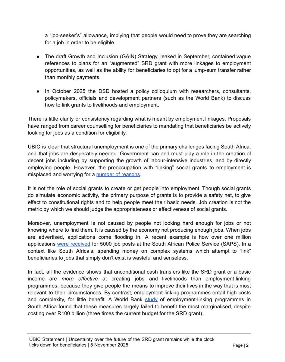 Universal Basic Income Coalition (UBIC) tweet media