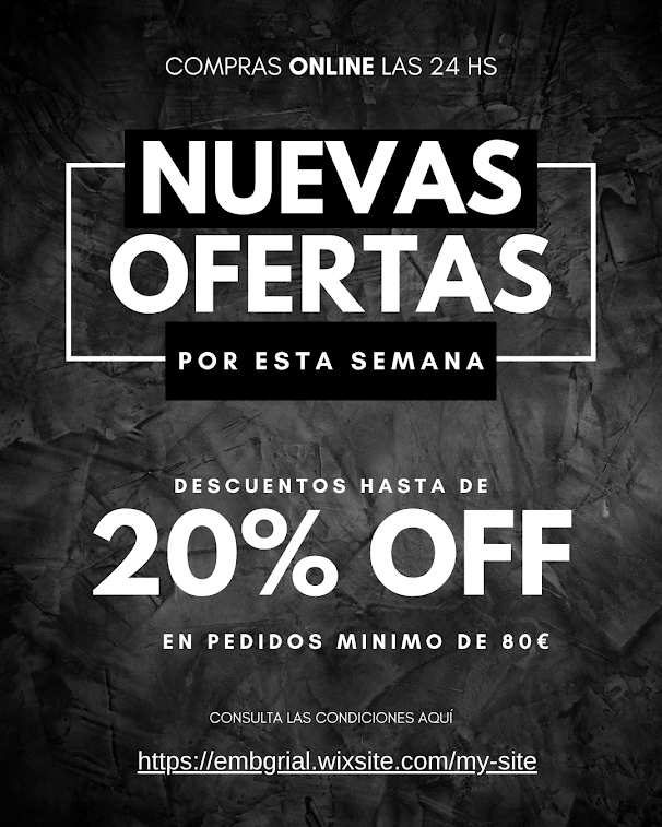 NUEVAS OFERTAS FLASH!!!!

Con unos grandes descuentos de hasta el 20% 🙀🙀

No dudes en contactarnos y aprovecha esta promoción🥳