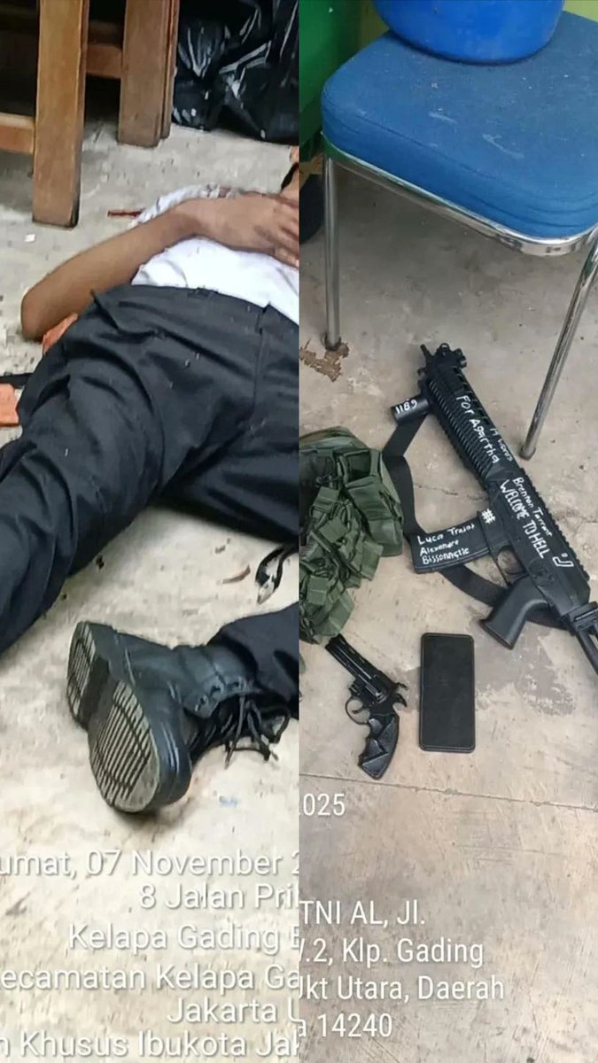 Bacot_Intel's tweet photo. Dugaan sering di bully siswa bikin bom rakitan

Masjid SMAN 72 Jakarta Utara jadi lokasi pemboman

Bullying adalah bentuk lain kejahatan besar
- Timothy bunuh diri
- santri bakar pesantren 
- terorisme sbb ada tulisan Brenton tarrant yg merupakan pelaku penembakan di new Zealand https://t.co/9wylwAzTR3