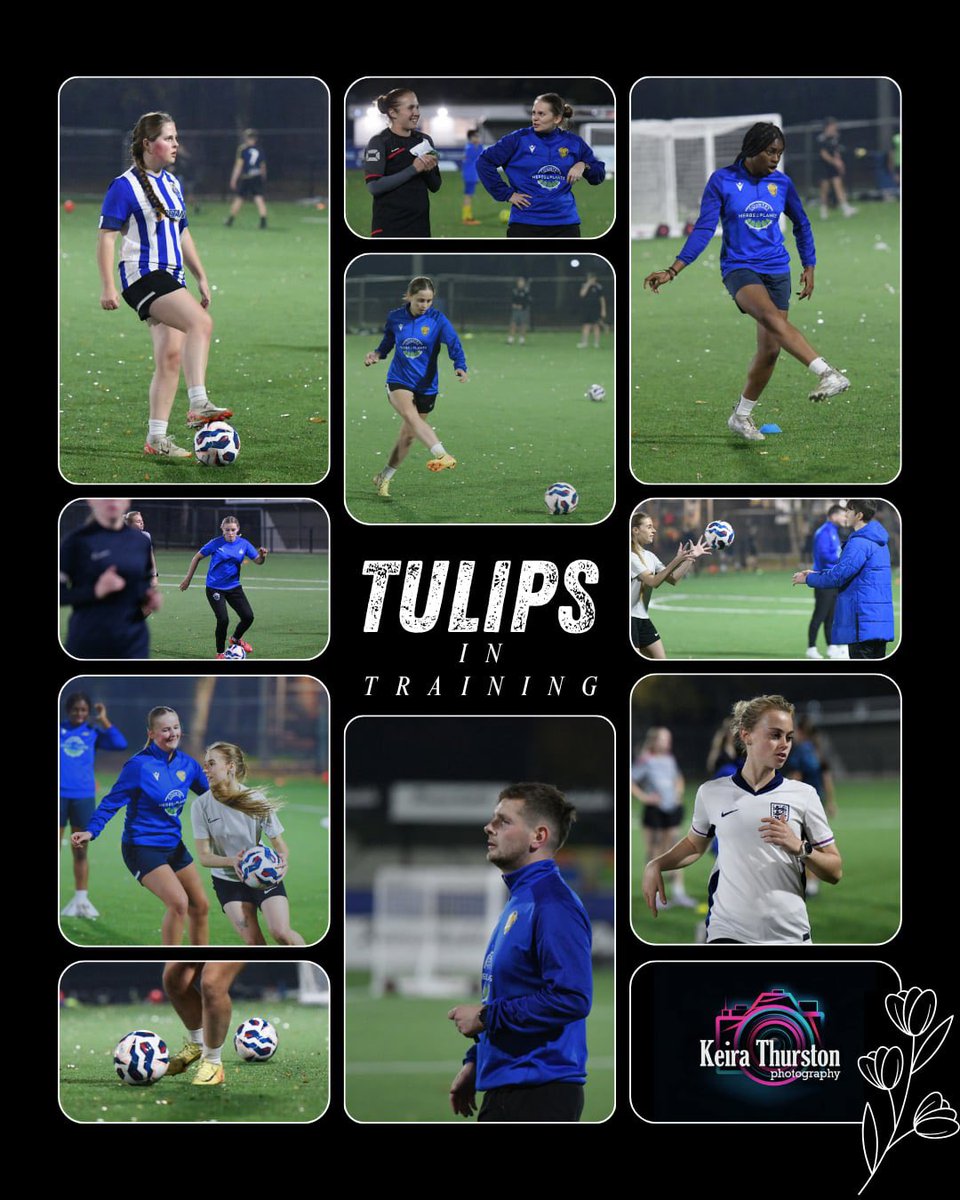 Tulips in training 🌷

<a href="/KeiraThurston/">Keira Thurston Photography</a> 

#upthetulips #womeninfootball #spaldingunitedwomen #training #trainingphotos #photography #footballphotography