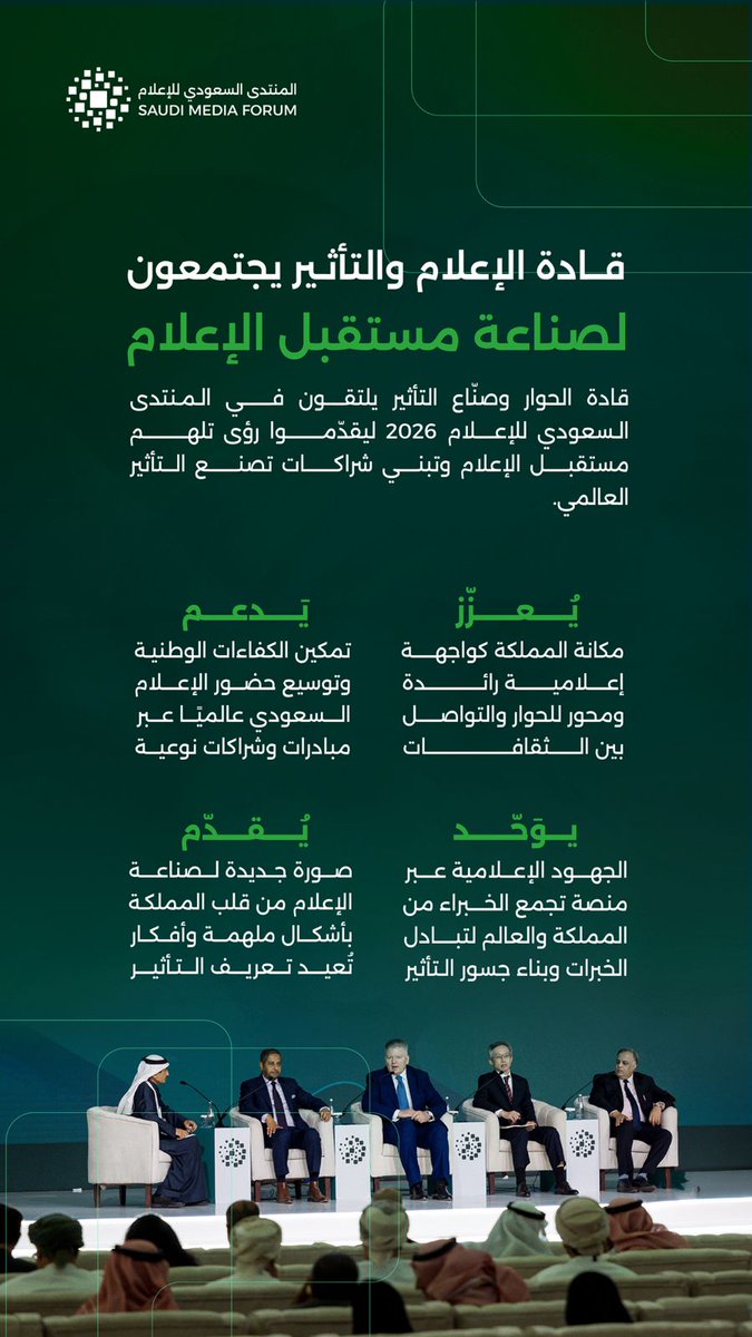 المنتدى السعودي للإعلام tweet media