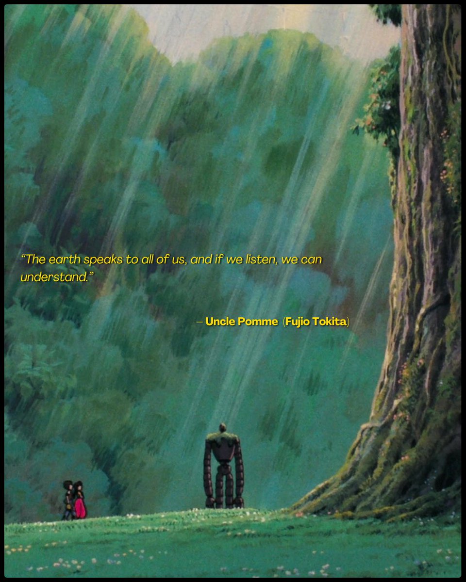 Localizing_St's tweet image. #ViernesDeArte #LocalizingStudio #CastleInTheSky #HayaoMiyazaki #StudioGhibli #CineQueInspira #CineDeAutor #CineDeAnimación