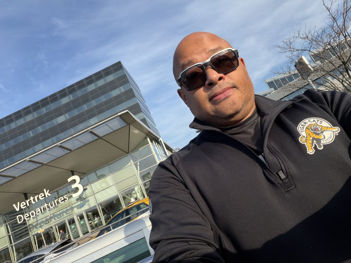 Amsterdam to Hamilton to Winnipeg. The journey to #GreyCup112 has begun! #CFL