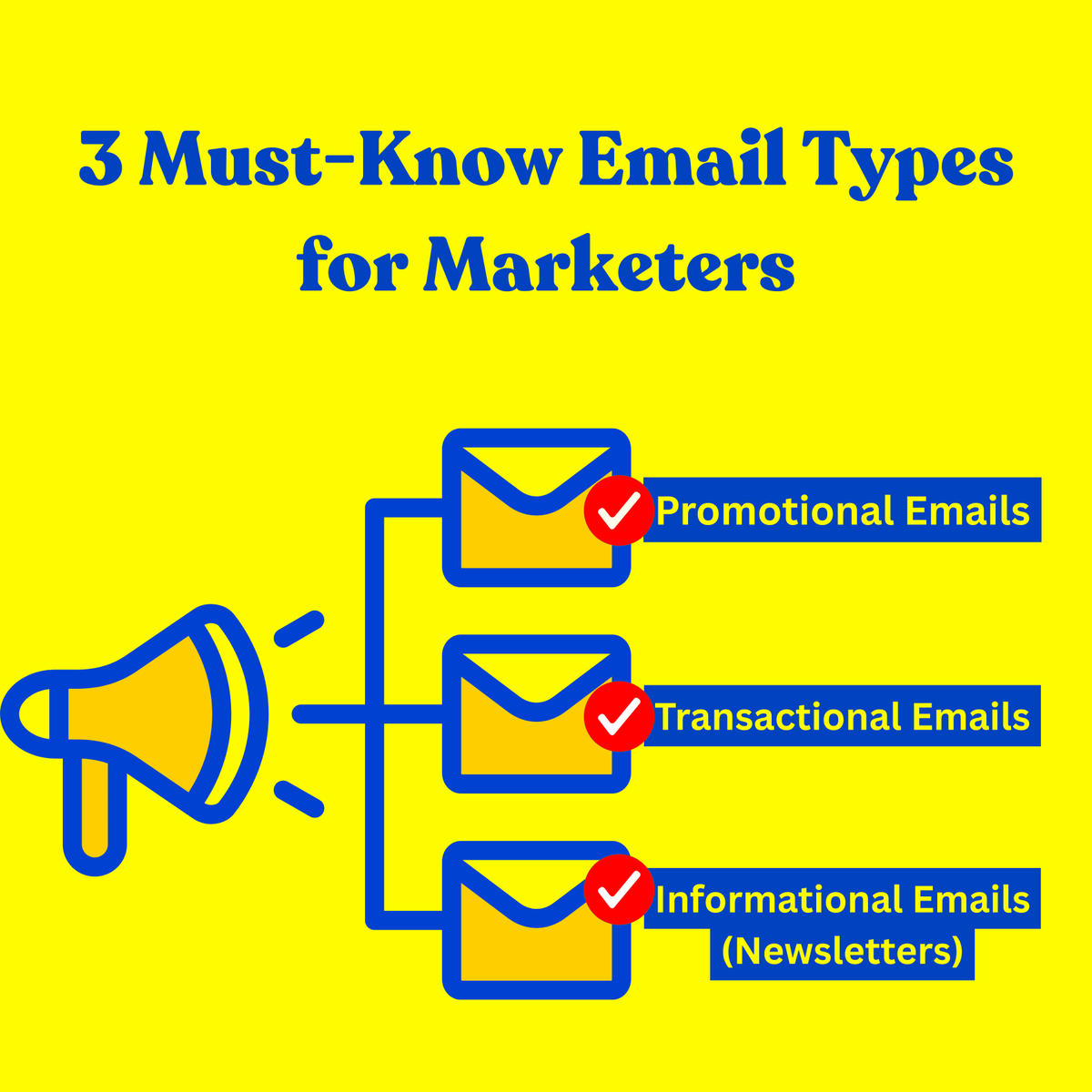 Boldinbox_'s tweet image. Want your email marketing to actually work? 💌

1️⃣ Promotional Emails 
2️⃣ Transactional Emails
3️⃣ Informational Emails (Newsletters) 

#EmailMarketingTips #Boldinbox #DigitalMarketing #XCommunity