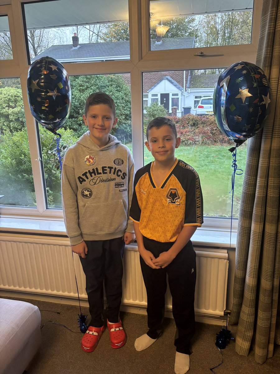 Happy 11th birthday to my two little legends! 🎉🎂🥳 Couldn’t be prouder of the boys you’re growing into. ❤️