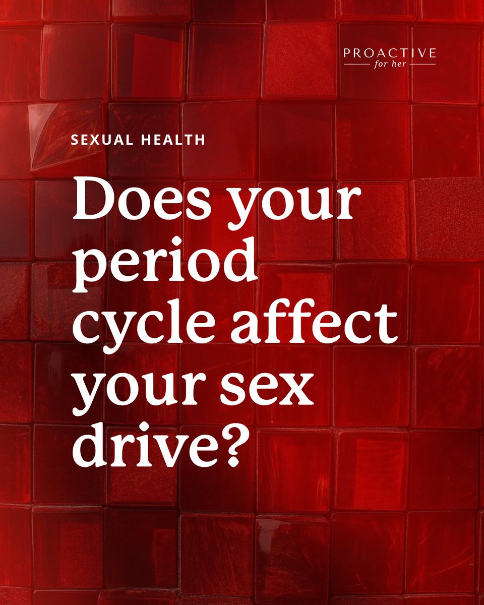 Team_Proactive's tweet image. Did you know our periods can affect our sex drives? 👀 Swipe to find out how!
 #sexualhealth #proactiveforher #womenshealthcare #education #awareness