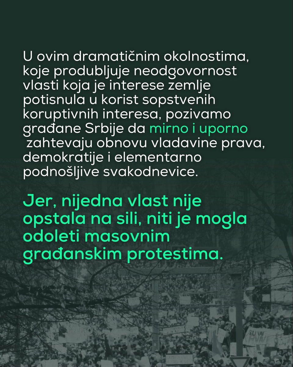 pro_glas_rs's tweet image. Povodom dve godine ProGlasa:

📢 Društvena pobuna je vesnik političkih promena!

📑 Saopštenje: proglas.co.rs/2025/11/07/pov…