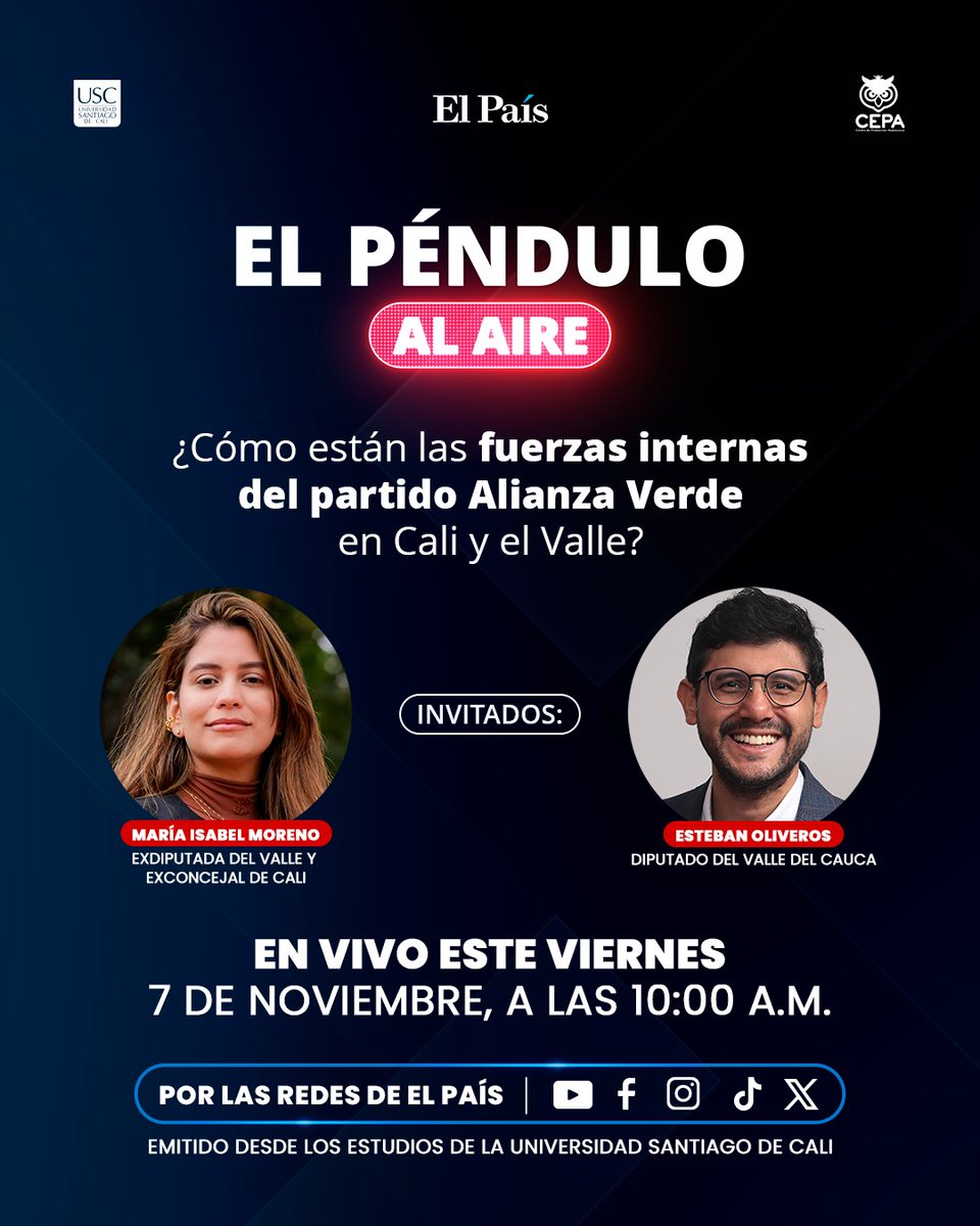 Los espero en un ratito, vía <a href="/elpaiscali/">El País Cali 📰</a>