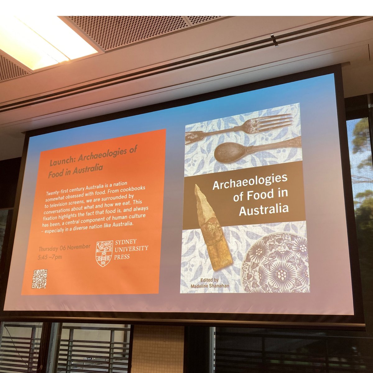 ASHA_inc's tweet photo. New book launch of “Archaeologies of Food in Australia” edited by Madeline Shanahan and published by @sydneyunipress 

Available now - https://t.co/JnXSuNiKhx https://t.co/44jn3CJDgr
