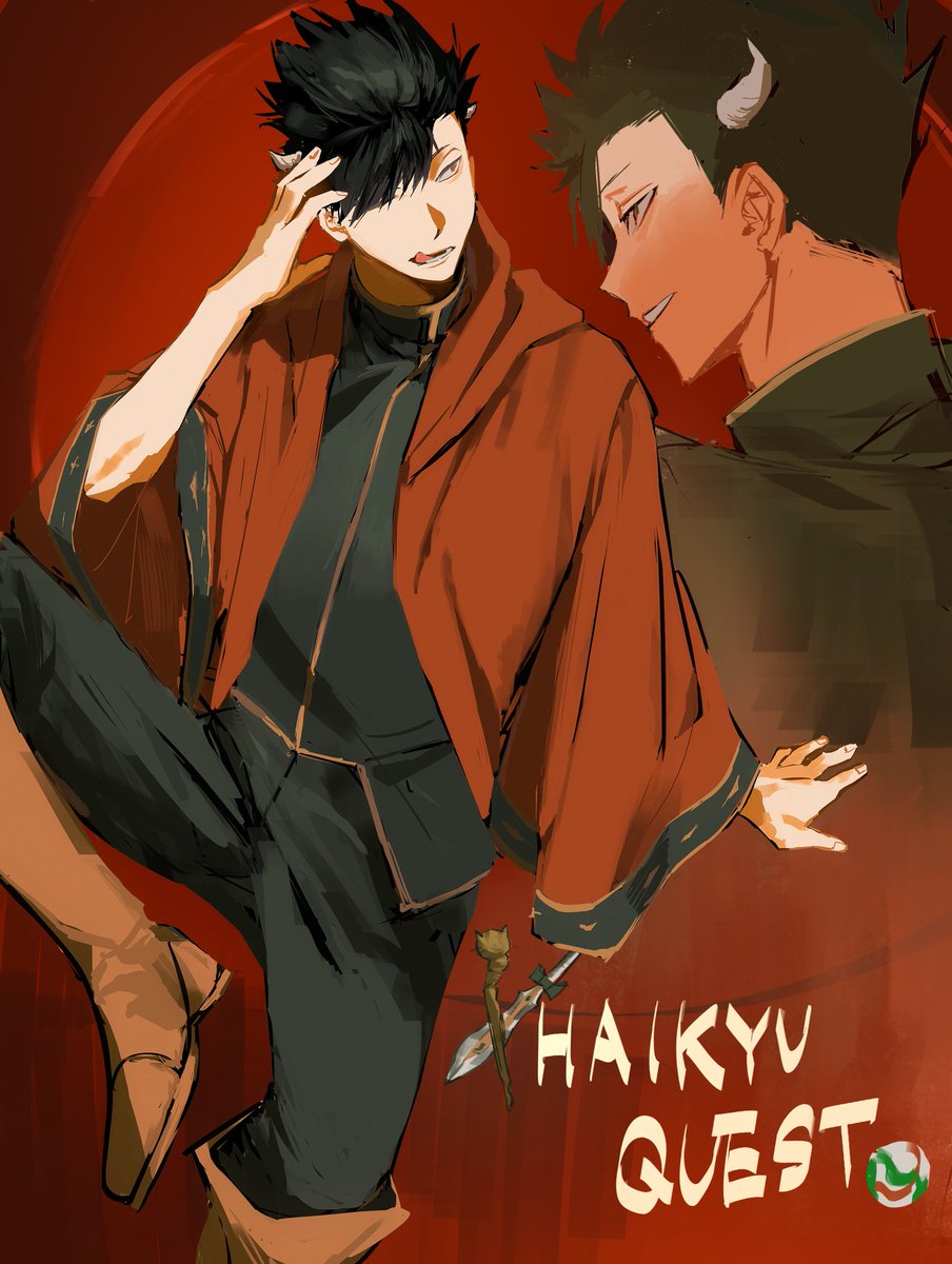 6_3yu0's tweet image. ｸﾛｵー‼️‼️‼️
 #HQ