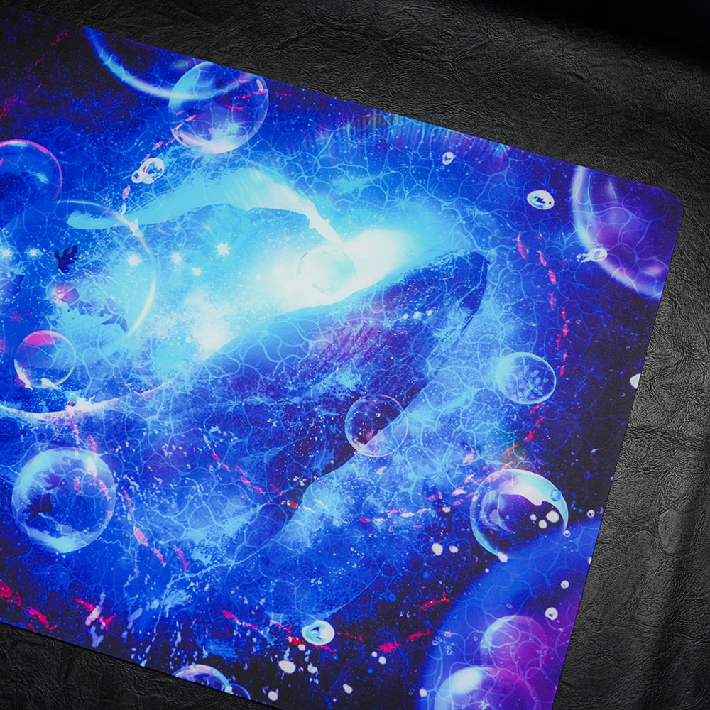 🐋✨ 星を駆ける ✨🐋

夜空を渡る星鯨のように、 指先が光の上をすべる
透明なガラスが描く、静かな宇宙

Utyping × イラストレーター・まころん コラボガラス製ゲーミングマウスパッド「星を駆ける」

#Utyping #まころん #ゲーミングマウスパッド #星を駆ける