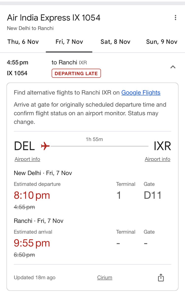 ku_ro_hit's tweet photo. @DelhiAirport @airindia you again delayed the flight
What are you guys doing? There are foreigners stranded at delhi airport because of dumb management like yours. No regards for people lives and time. 
#pmoindia @AAI_Official https://t.co/Mkl1rj3MS6